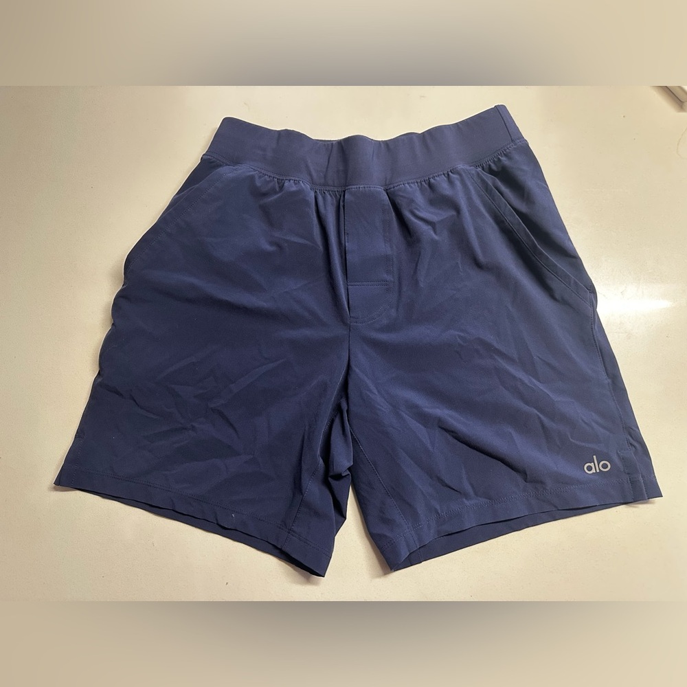 Dark Blue ALO Shorts